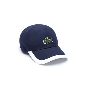 Cappellino leggero Lacoste unisex SPORT bordo a contrasto RK5398 525 blu navy bianco - Foto 1 di 3