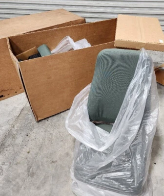 HMMWV  HUMVEE M998 HUMMER HIGH BACK FRONT SEATS KIT & SEATBELT KIT *NEW* - Image 1 of 4