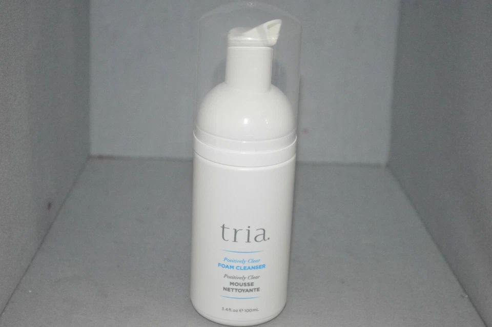 Limpiador de espuma transparente Tria Positively 3,4 OZ nuevo sin caja Foto 1 de 1
