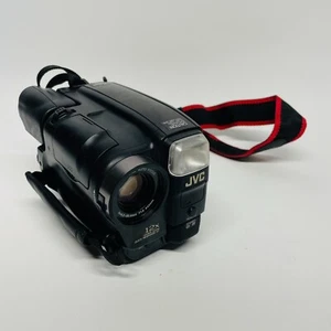 JVC Compact VHS GR-HF700 Hi-Fi Camcorder RM-V704U Remote Untested Vintage - Picture 1 of 9