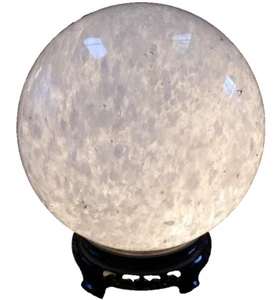 Giant Quartz ? Sphere 12" Diameter and over 65 pounds - Picture 1 of 7