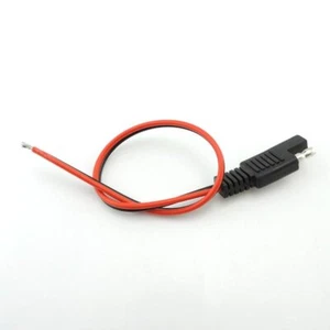2Pin 30CM 10A 18AWG SAE Power Connector Cable Quick Disconnect Solar panel Cord - Picture 1 of 5