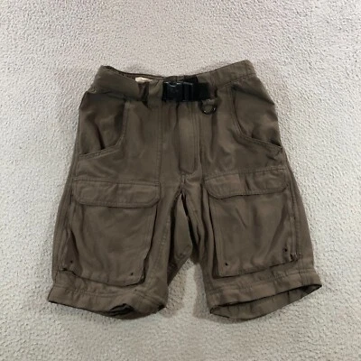 Boy Scouts Cargo Shorts Mens Extra Small Nylon Army Green Uniform BSA America XS - Image 1 of 4