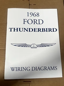 1968 FORD THUNDERBIRD WIRING DIAGRAM BOOKLET - Picture 1 of 1