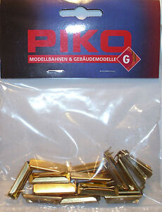 PIKO 35290 Fishplates x 20 (Track Joiners) To Fit PIKO G Gauge Garden Track 2ndP