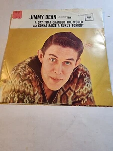 Jimmy Dean : A Day That Changed The World /Gonna Raise -Columbia 1962 VG+ F297 - Picture 1 of 2
