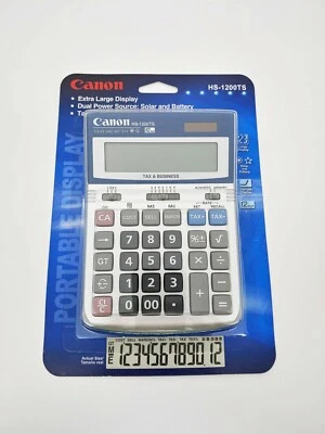 Canon HS-1200TS Scientific Calculator - Image 1 of 4