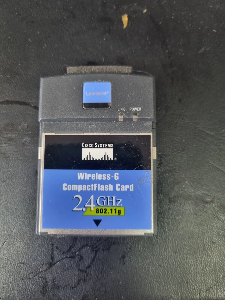 Cisco / Linksys CompactFlash WiFi 802.11g adapter - Image 1 of 1