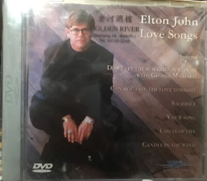 Promo only video DVD Elton John LOVE SONGS Japan DANIEL sacrifice NIKITA blueyes - Imagen 1 de 2