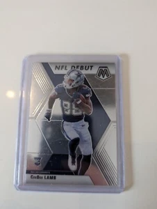 2020 Panini Mosaic Football - CeeDee Lamb RC NFL Debut #268 Dallas Cowboys - Bild 1 von 2