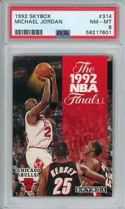 1992 Skybox #314 Michael Jordan PSA 8 - Picture 1 of 2