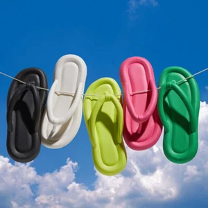 Damen Flip Flops Sandalen Zehentrenner Badeschlappen Schlappen.Bademode Schuhe - Bild 1 von 19