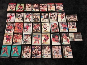 New Jersey Devils - 1990's NHL Hockey Cards  - 38 Cards lot - Picture 1 of 16