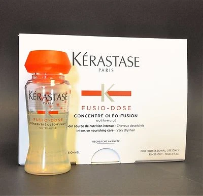 Kerastase Fusio Dose Concentre Oleo Fusion 10 x 12ml Vials, With Sprayer - Image 1 of 4