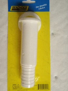 THRU CASCO SEACHOICE 18181 AJUSTE EXTRA LARGO MANGUERA 1-1/8" PLÁSTICO BLANCO - Imagen 1 de 1