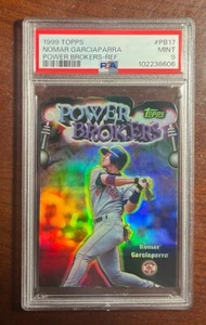 1999 Topps Nomar Garciaparra Power⚡️Brokers Die-Cut REFRACTOR🌈PSA 9🚨MINT💎 - Picture 1 of 2