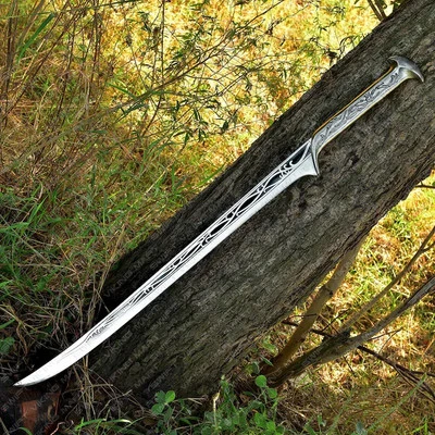 Custom Handmade Carbon Steel Blade Viking Sword | Hunting Sword Camping - Image 1 of 4