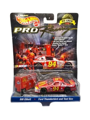 1998 Hot Wheels Pit Crew Edition 1:64 Билл Эллиотт 94 McDonalds Ford Thunderbird - Изображение 1 из 4