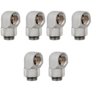 3 Count Rotating Elbow Joint Pc Water Cooling System Travel Adaptor - Afbeelding 1 van 12