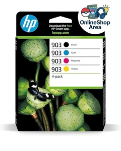 HP 903 (6ZC73AE) Multipack Original Druckerpatronen 1xBlau, 1xRot, 1xGelb, 1xSch - Bild 1 von 1