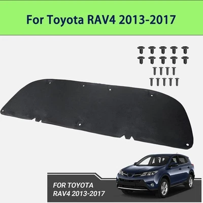 Cubierta de motor almohadilla aislante de capó de algodón protector térmico para Toyota RAV4 2013-2017 Foto 1 de 4