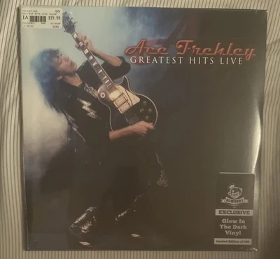 ACE FREHLEY GREATEST HITS LIVE GLOW IN THE DARK COLORED VINYL NEW LIMITED TO 300 - Image 1 of 4