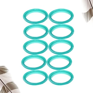  10 Stück Silikon Dampfringe Kaffeekapsel Dichtung Filter Ersatz - Bild 1 von 11