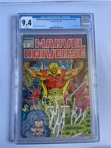OFFICIAL HANDBOOK OF THE MARVEL UNIVERSE V2 #20 CGC 9.4! BOOK OF THE DEAD DELUXE - Picture 1 of 4