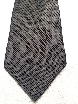 MURANO MENS TIE 4 X 61 NWOT BLACK WITH DARK GRAY  - Image 1 of 4