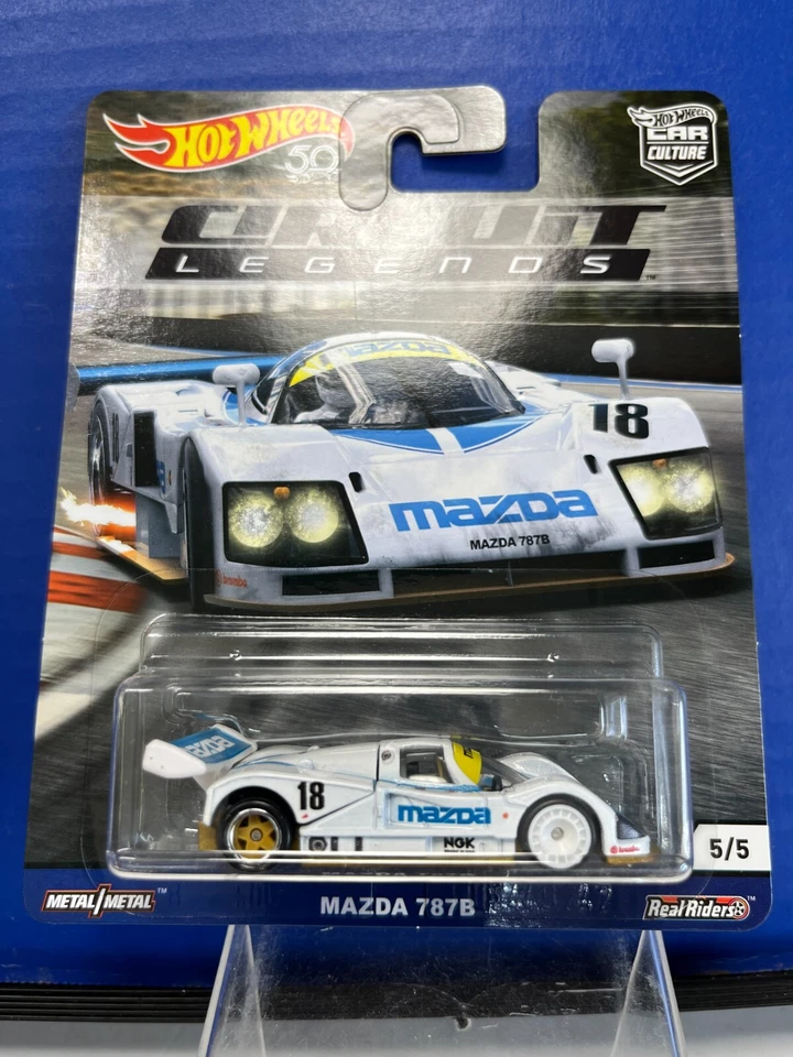 2018 Hot Wheels Car Culture Circuit Legends MAZDA 787b