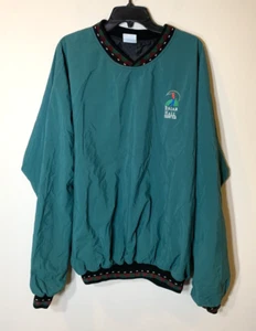 Chaqueta de golf Turfer para hombre 2XL Pullover Briar Hall CC -NY ahora Trump Nat'l hecha en EE. UU. - Imagen 1 de 8