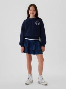 Gap Kids Vintage Soft Sweatshirt - Medium (8) Tapestry Navy Blue - Picture 1 of 5