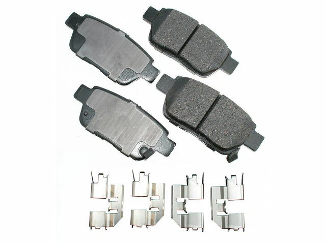 Conjunto de pastilhas de freio traseiras Akebono 92NV23K compatível com Honda Ridgeline 2006-2014 - Imagem 1 de 1