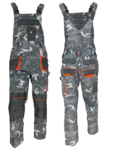 Profi Latzhose BETTER CAMMO Camouflage Herrenlatzhose Schutzlatzhose Herrenhose - Bild 1 von 10