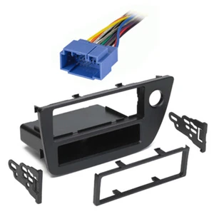 Fits Acura RSX 2002-2006 Single DIN Aftermarket Harness Radio Install Dash Kit - Picture 1 of 3