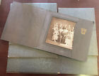 6 Antique 1920S Wedding Photos /Portraits Matted In Portfoilo Folders, (8?X10?S)