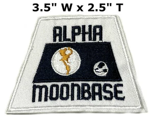 Alpha Moonbase Patch bestickt Bügelbild Applikation Space Explorer NASA Astronaut - Bild 1 von 12