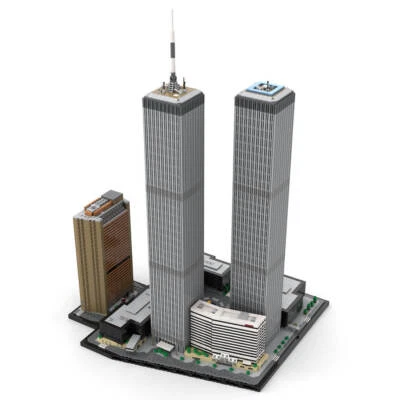 MOC-177998 World Trade Center Complex 1:800 Architecture 7121 Pieces for 18+ - Image 1 of 4