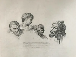 1763 (1822) Antiker Druck Hogarth: Walpole Anekdoten der Malerei: Heide Ed - Bild 1 von 4