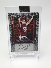 2022 Wild Card Auto Alumination Velocity John Ridgeway Auto /10 Commanders