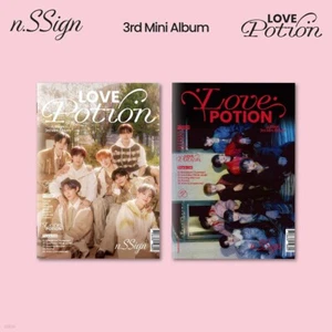 n.SSign 3rd Mini Album Love Potion Random Ver. CD+P.Book+P.Card+F.Poster+Sticker - Imagen 1 de 8