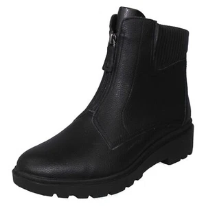 Mujer Clarks ' Calla Cremallera ' Informal Botines de Piel - Ancho D - Imagen 1 de 18