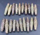 Sale Lot Of Rare Ancients Old Bactrian Natural Maryam Or Jasper Stone Beads