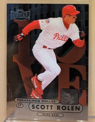 1998 Metal Universe #67 Scott Rolen HOF RARE PA BROTHERLY LOVE PARK STATUE - Image 1 of 2