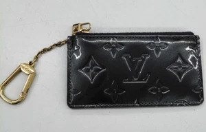 Louis Vuitton Monogram Vernis Pochette Cles Geldbörse Schlüsselanhänger Andigo M91347 - Bild 1 von 3