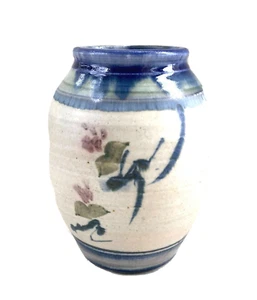 Vintage Benner Barclay, Brightwood Pottery, Texas Studio Art Pottery Vase 7.5" - Picture 1 of 10