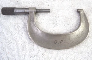 "Reed Small Tool Works." 2"- 3" Micrometer Caliper USA VTG Pat. date Jan. 1901 - Picture 1 of 5