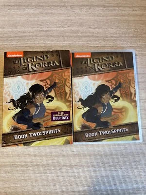 The Legend of Korra Book Two: Spirits DVD With Slipcover! (2014; 2-Disc Set) - Image 1 of 4