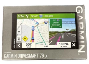 Garmin DriveSmart 76 EX, 7-inch Car GPS Navigator With High-Resolution - New - Picture 1 of 2