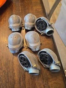 Lot Of 7 New 3/4 Appleton  Enterance Service Caps  - Picture 1 of 4